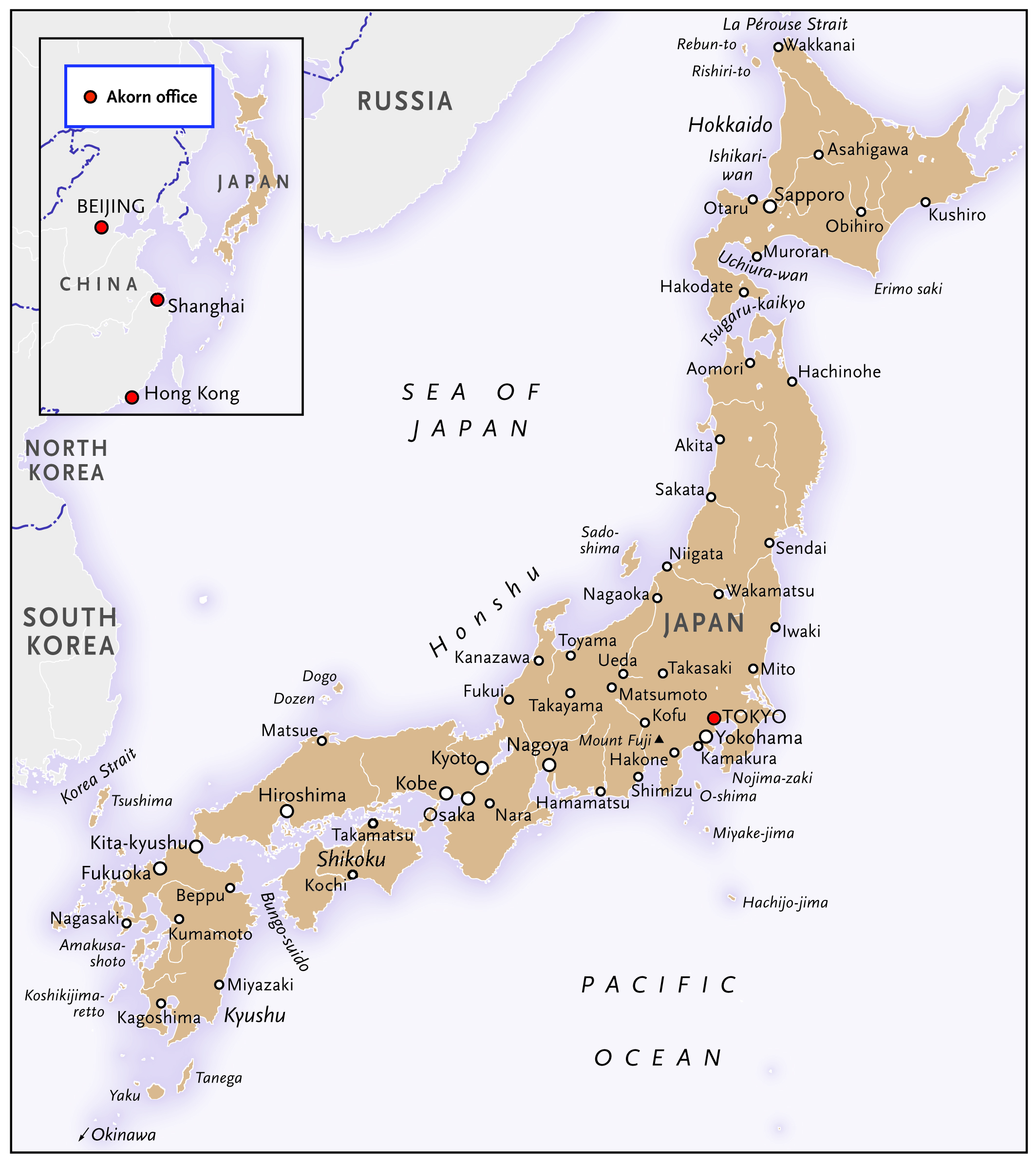 Japan Map