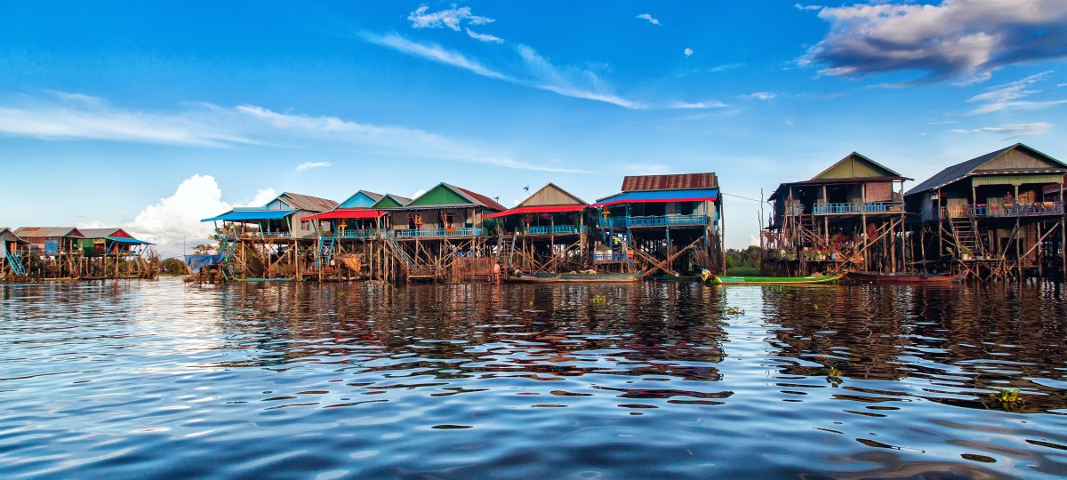 Floating Village by Kayak