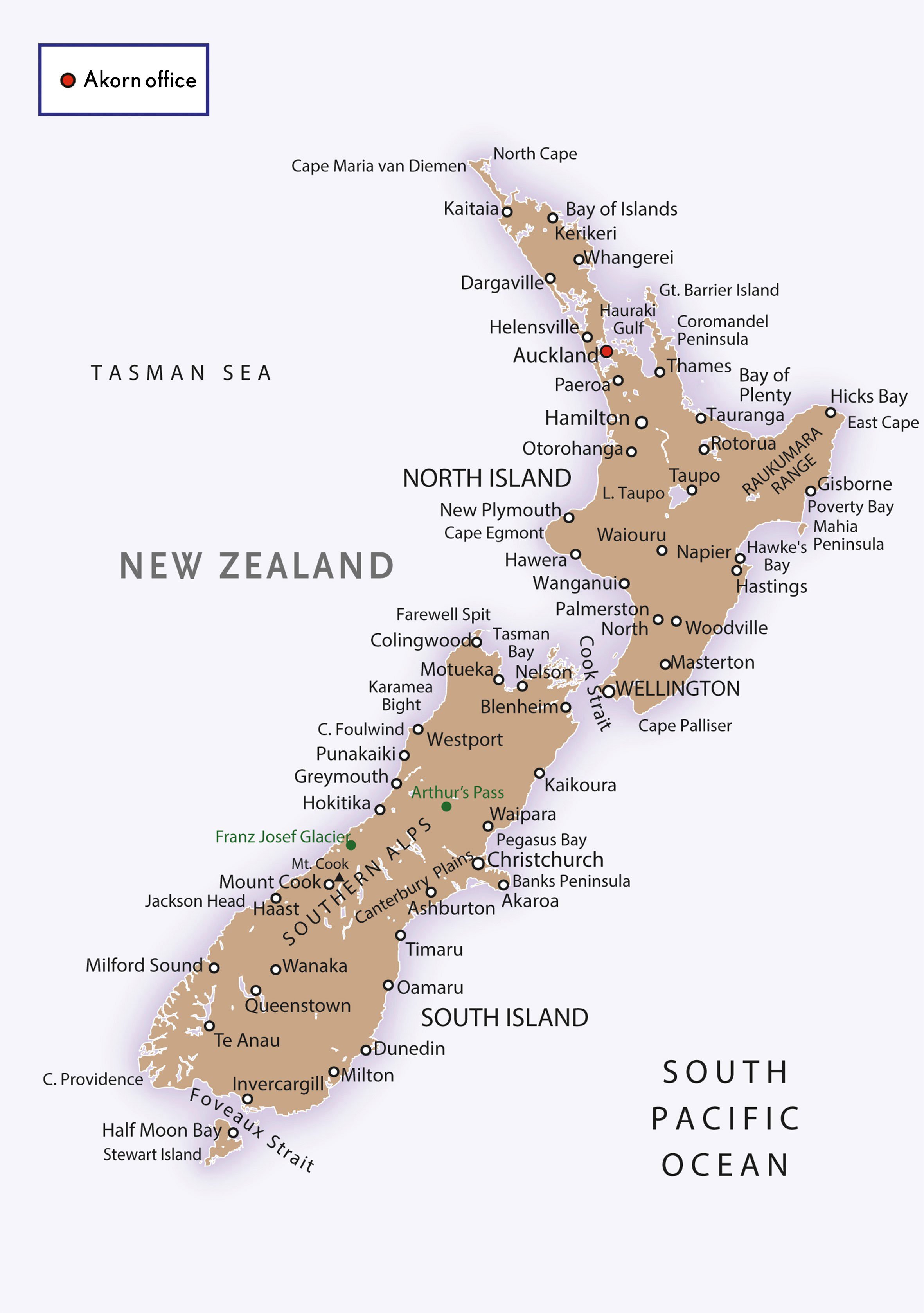 New Zealand Akorn