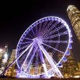 Victoria Harbour - A View from the Top of the HK Observation Wheel Victoria Harbour - A View from the Top of the HK Observation Wheel
