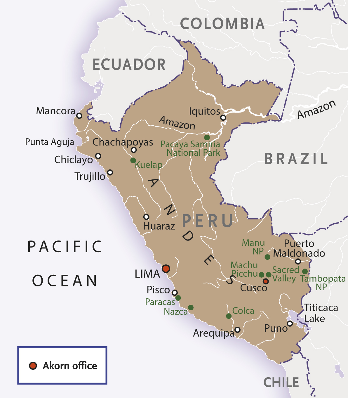 Peru Map