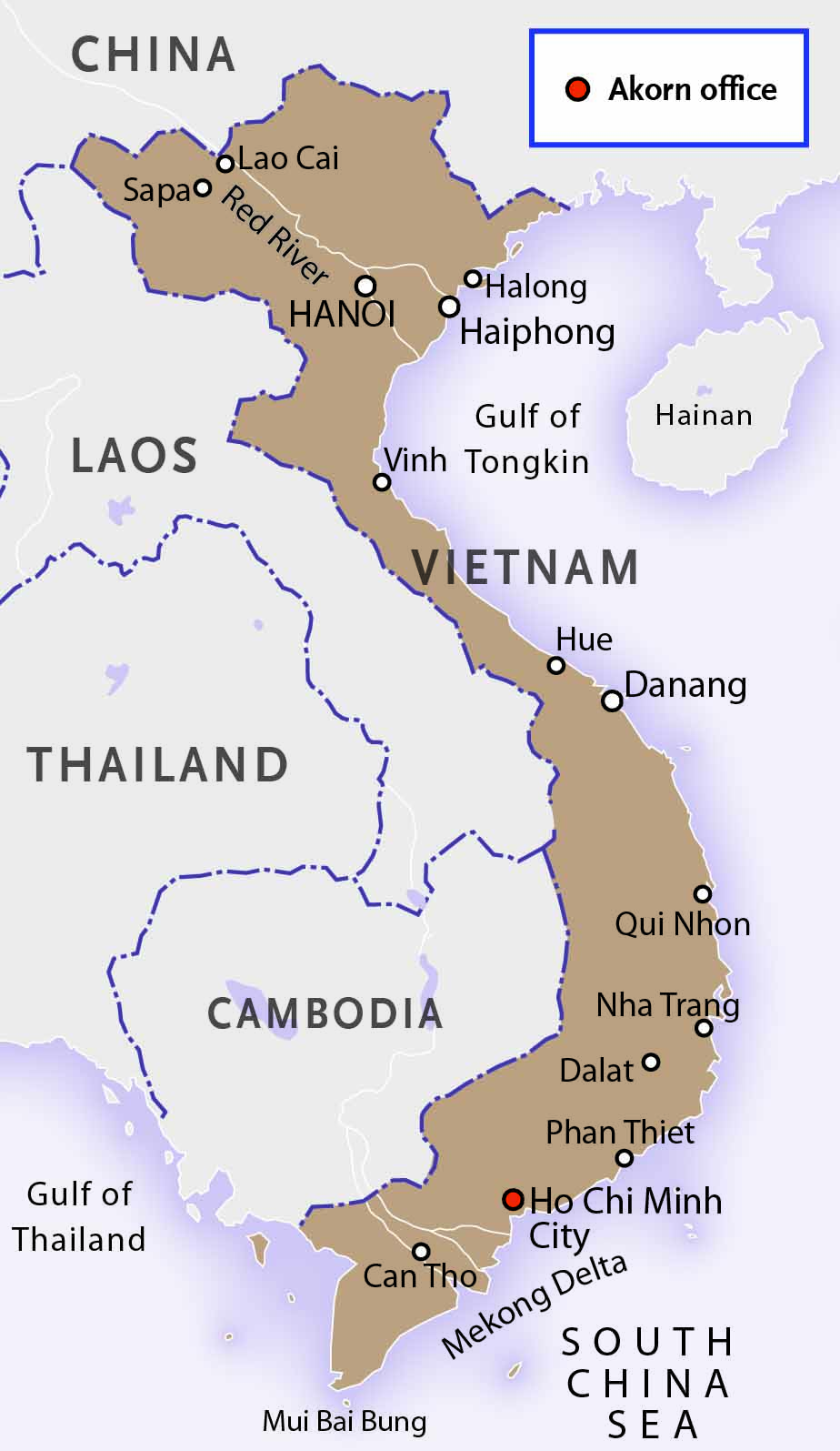 Vietnam Map