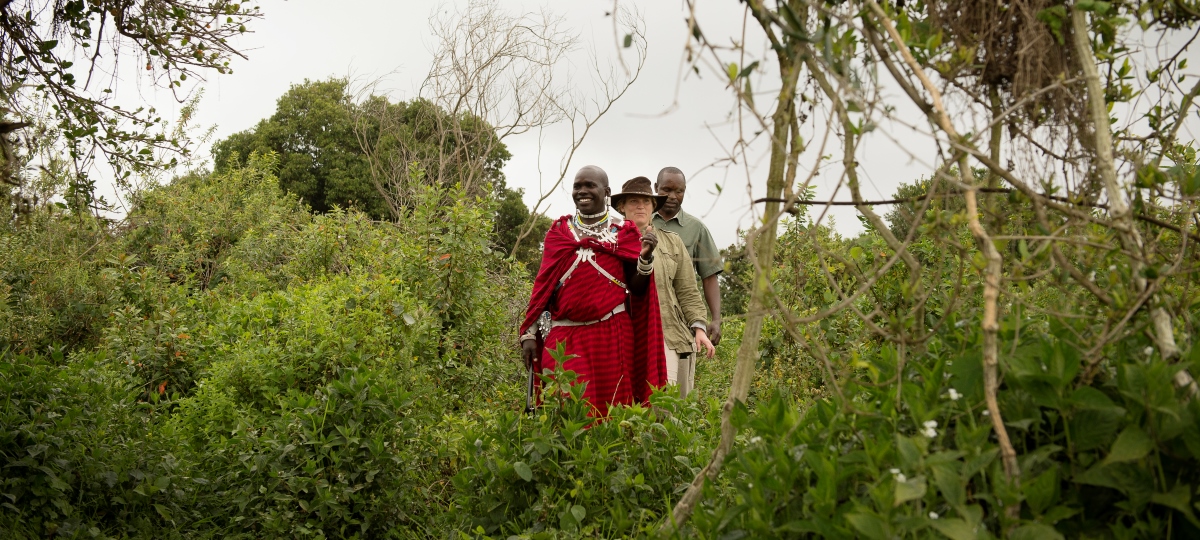 Walking fun in Tanzania