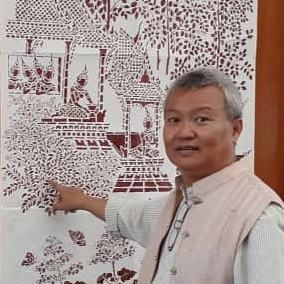 The Golden Thread: A Lao Artist's Inheritance